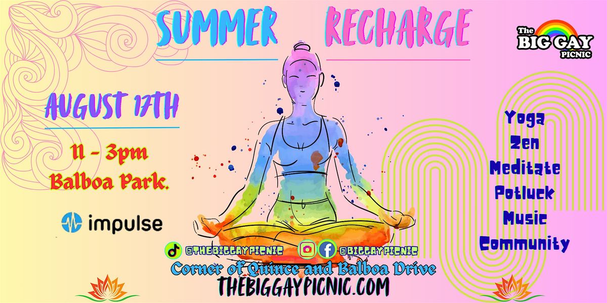 THE BIG GAY PICNIC: SUMMER RECHARGE