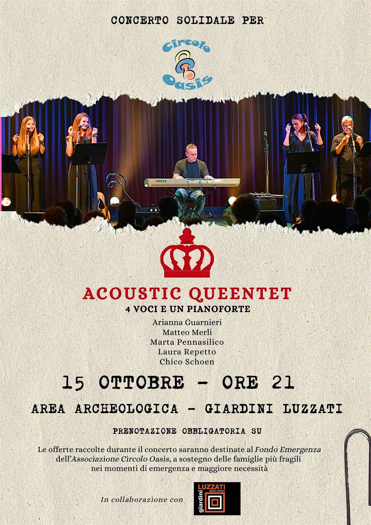 Acoustic Queentet per Oasis