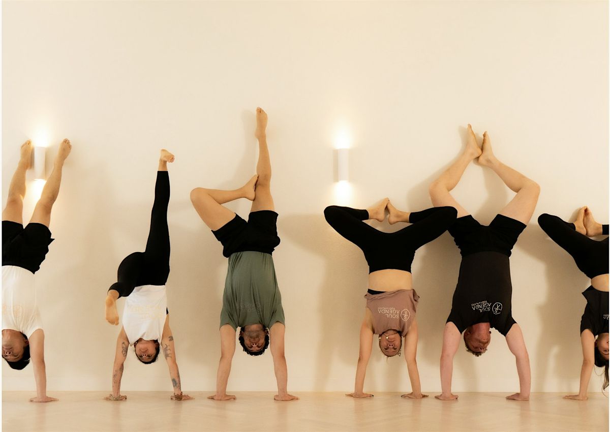 A Step-by-Step Guide to Mastering Upside Down Poses @SOUL AGENDA Balmain