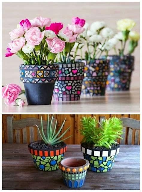 Mosaic Plant Pot Workshop