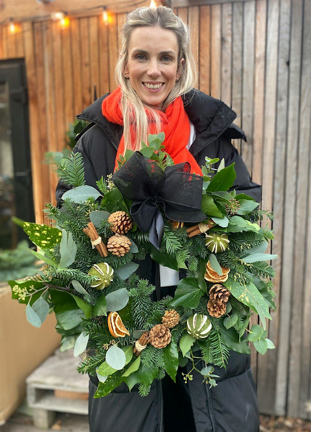 Chistmas Floral Wreath Workshop