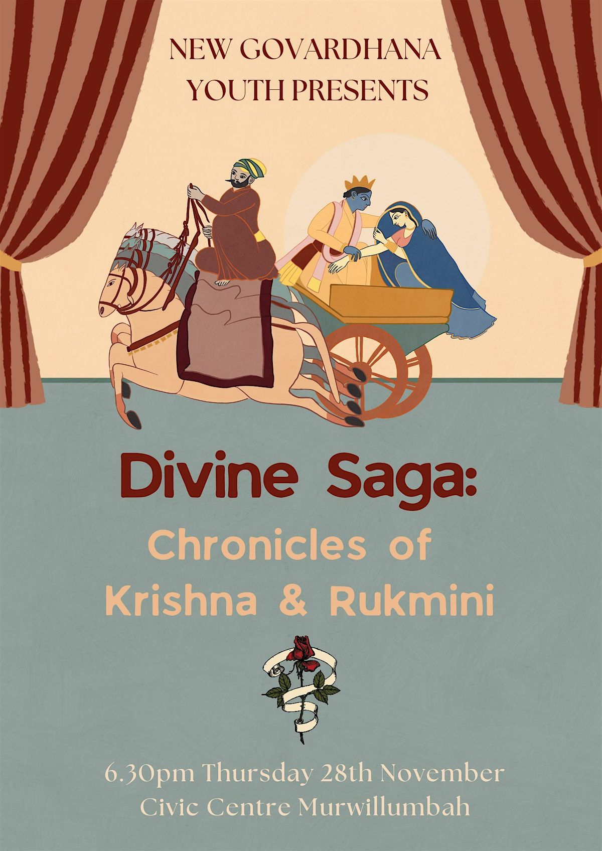 Divine Saga: Chronicles of Krishna & Rukmini