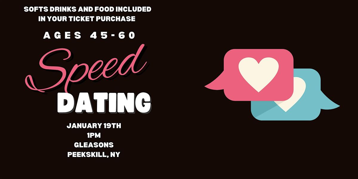 Speed Dating (ages 45-60) Peekskill, NY