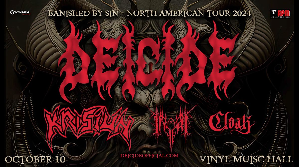 Deicide at Vinyl Music Hall