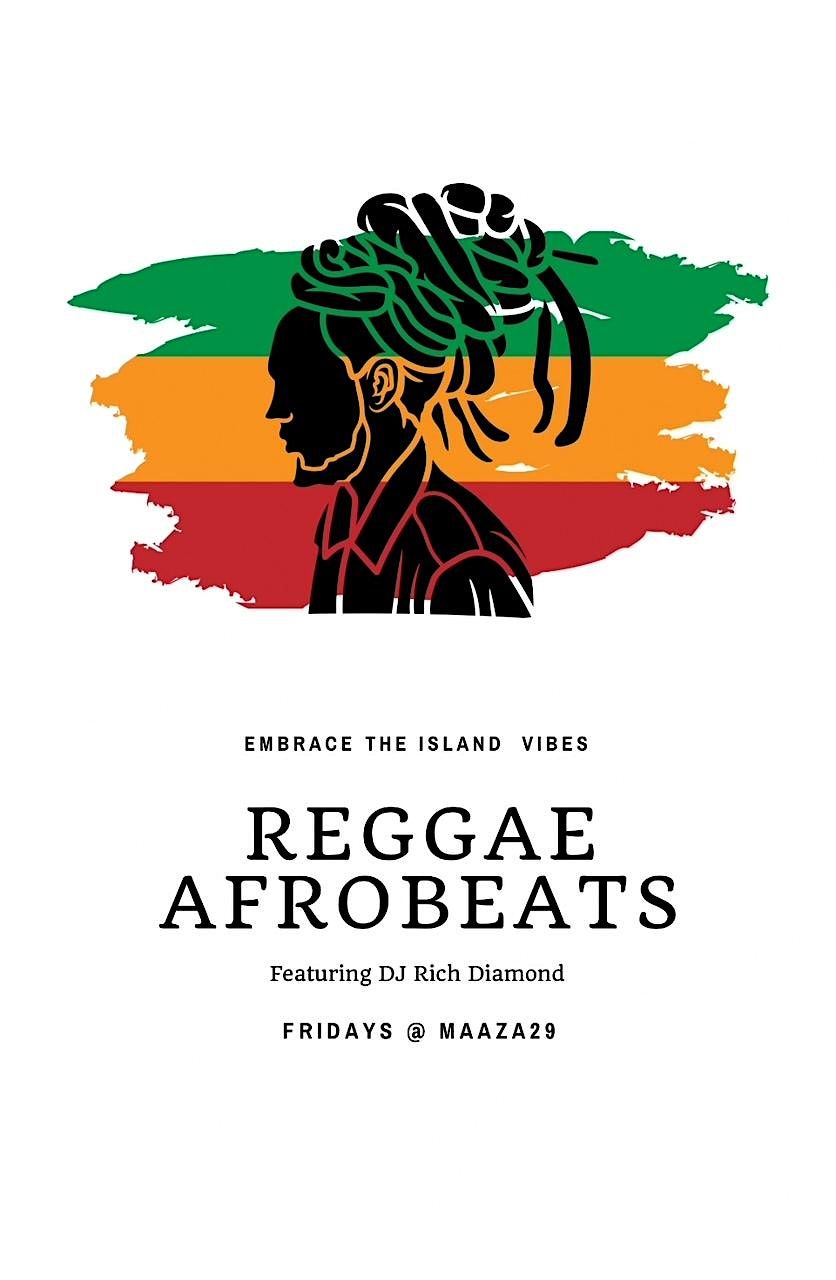 Reggae Friday @ MAAZA29 KITCHEN & BAR