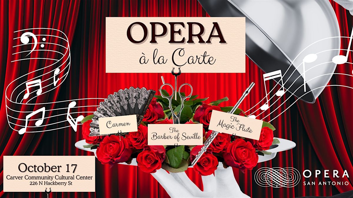 Carver Youth Matinee: Opera a la Carte