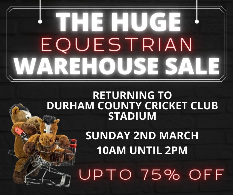 The HUGE Equestrian Warehouse Sale