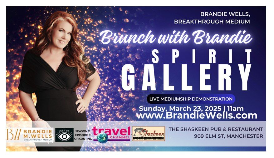 Brunch with Brandie Spirit Gallery at The Shaskeen Pub and Restaurant in Manchester, NH  3\/23 11am