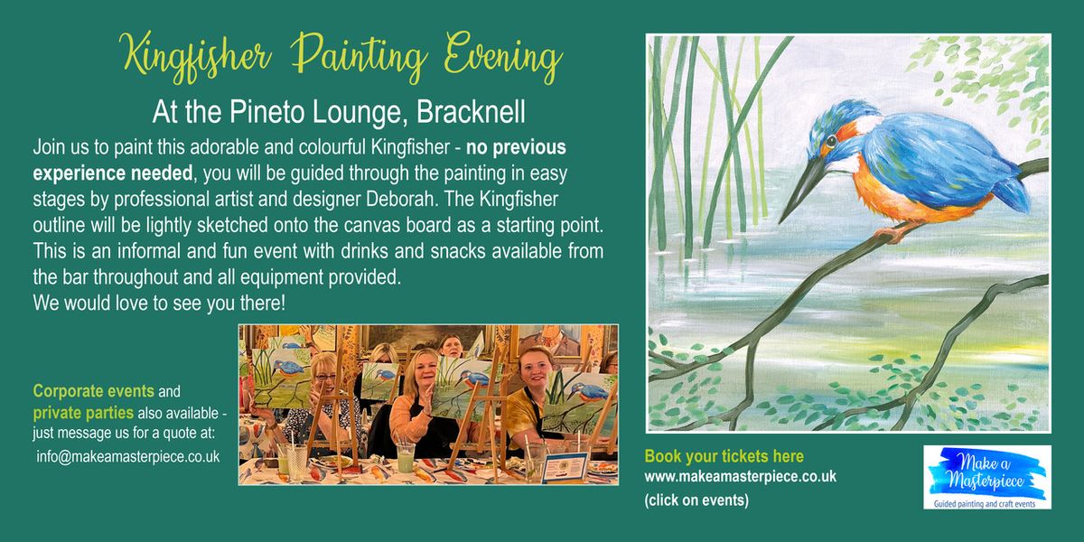 Kingfisher Painting Evening Bracknell