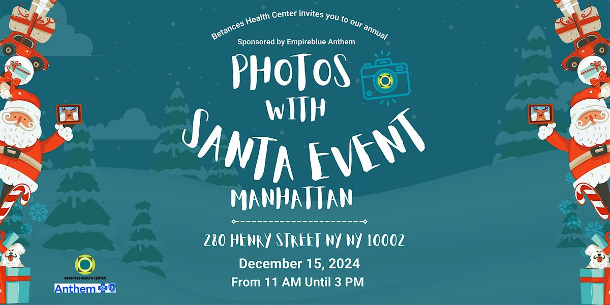 Photos with Santa in Manhattan