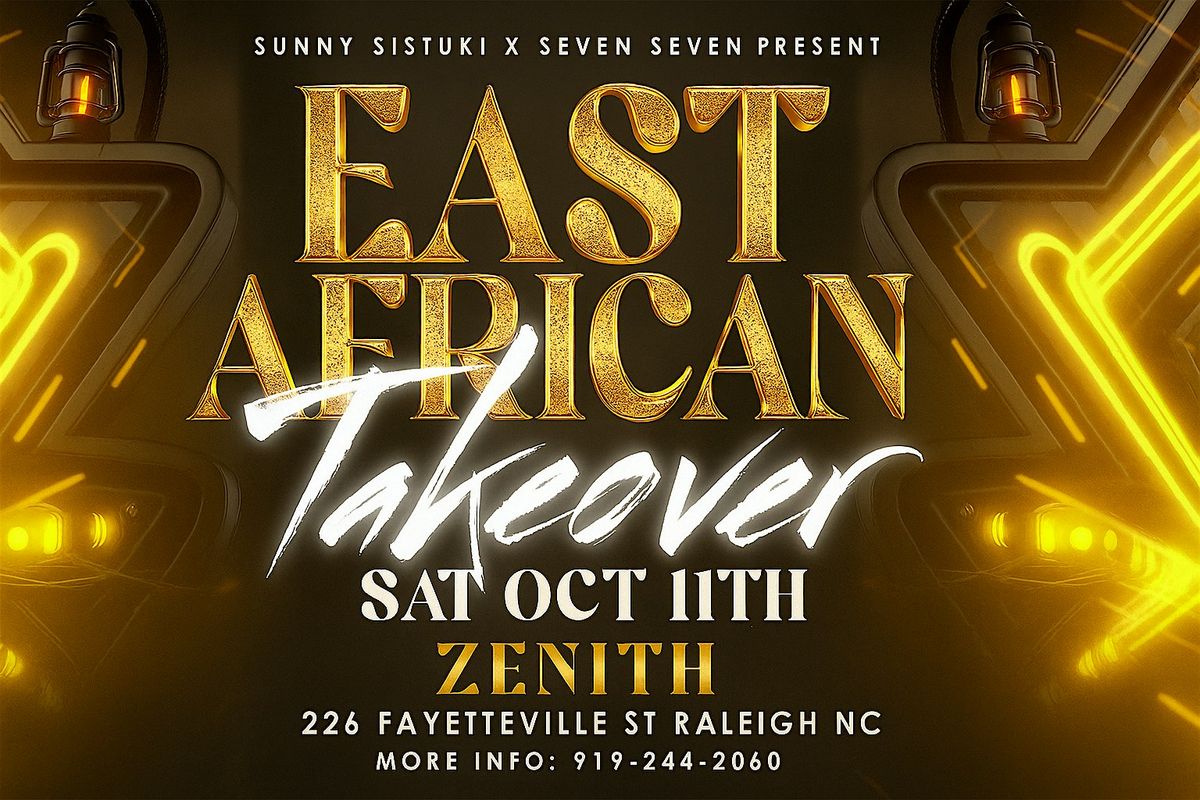 EAST AFRICAN TAKEOVER: Afrowave Saturdays with DJ Dyme