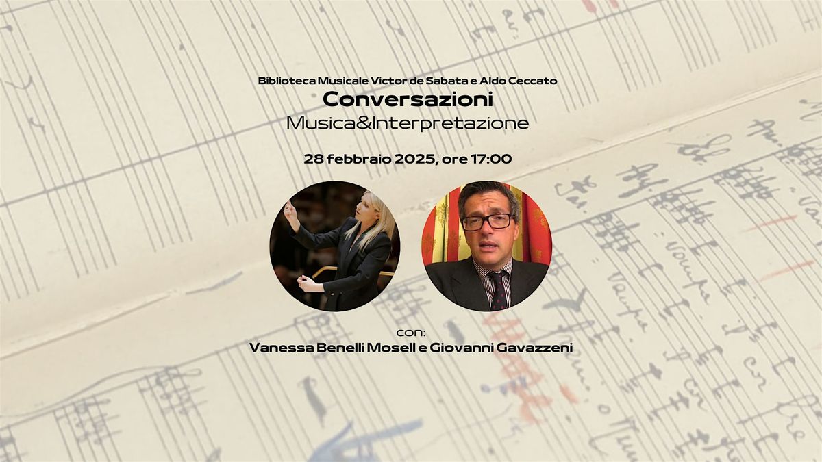 Conversazioni: Musica&Interprete