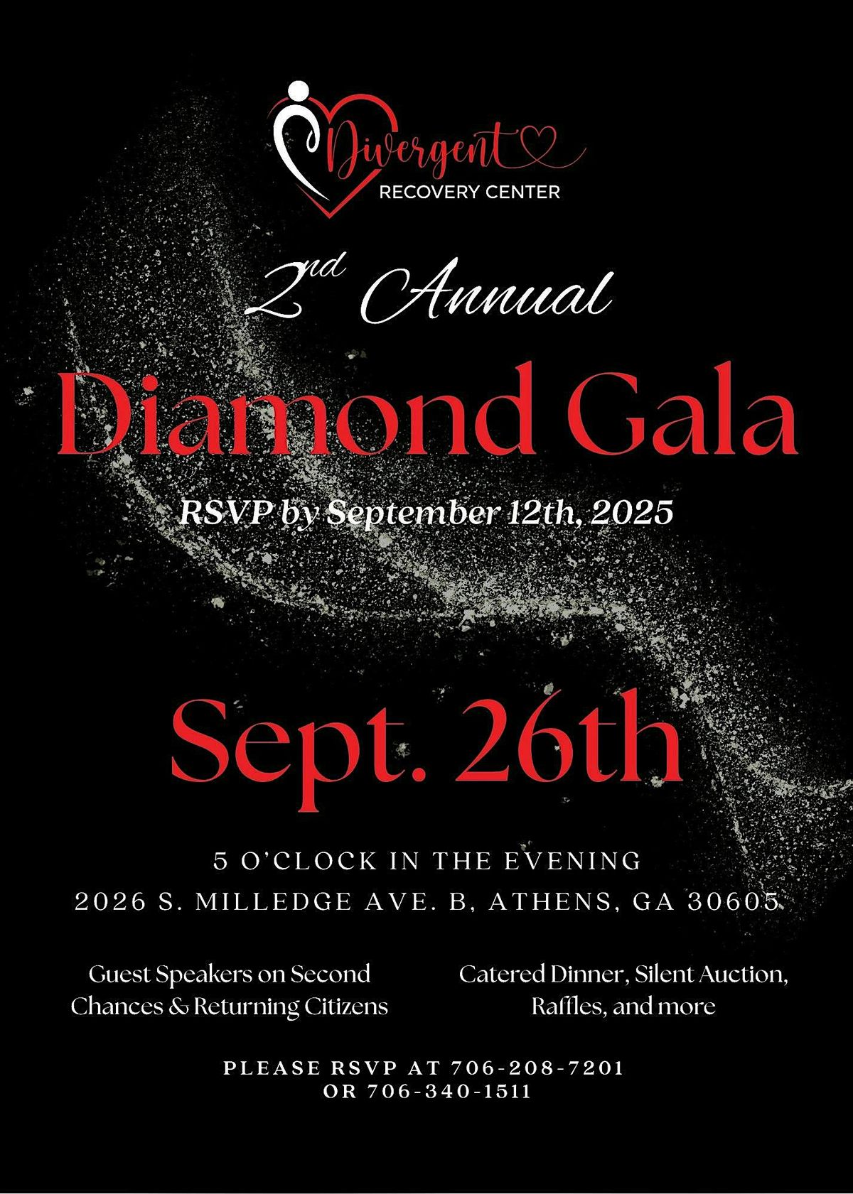 Divergent Recovery Center, INC 2nd Annual Diamond Gala