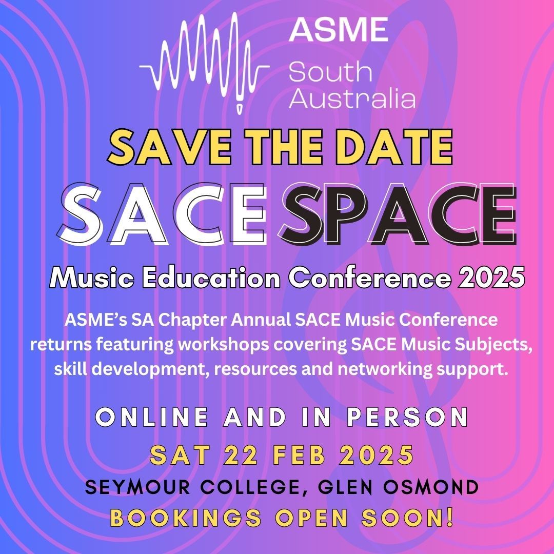 ASME SA SACE Space Music Education Conference 2025