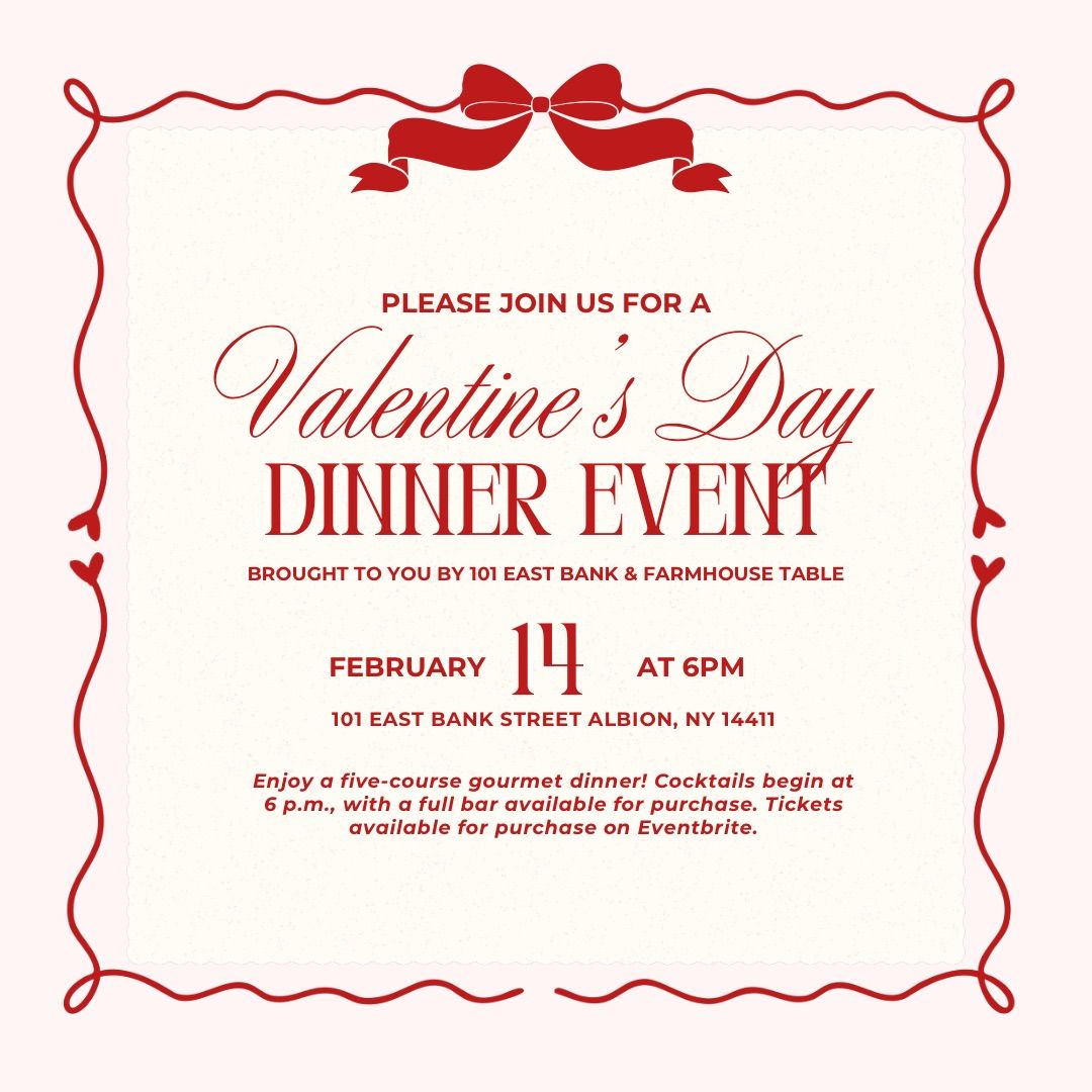 Valentine\u2019s Day Dinner Event