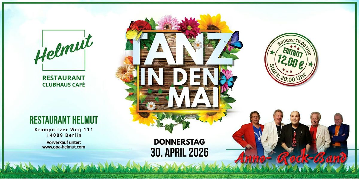 Tanz in den Mai im Restaurant Helmut