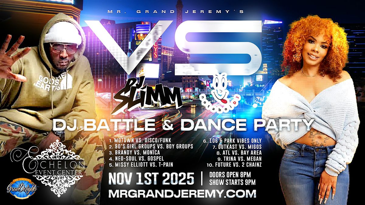 VS DJ BATTLE & DANCE PARTY