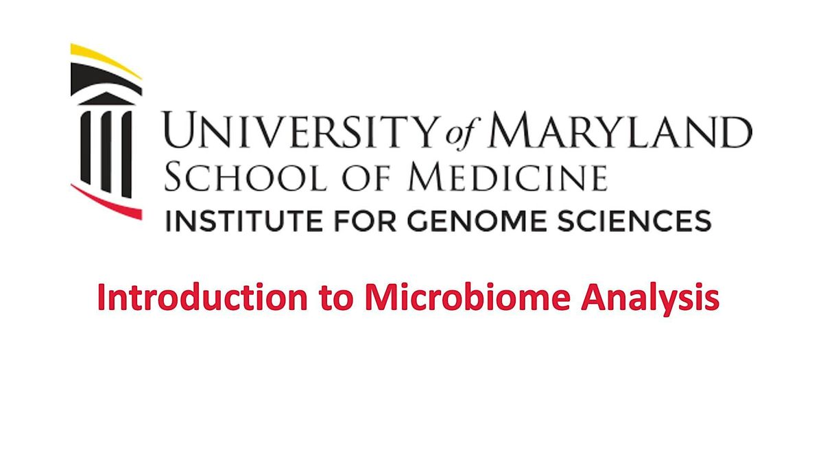 Microbiome Analysis Workshop