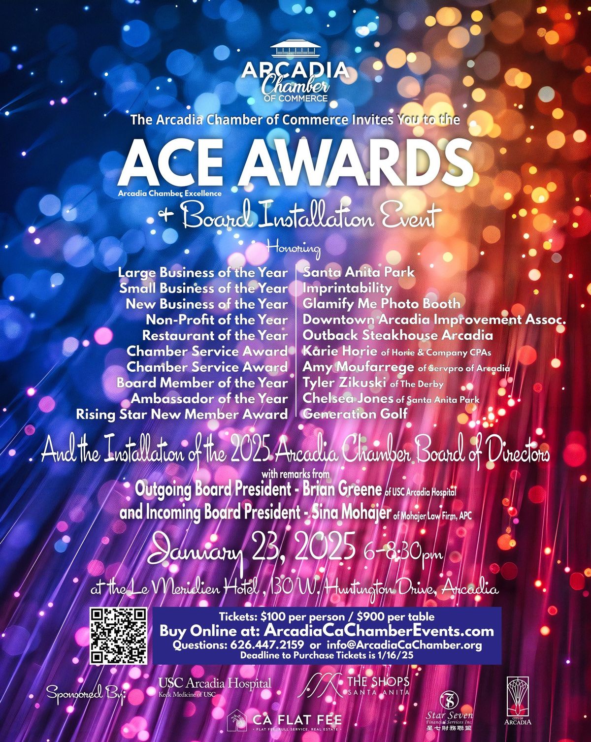 ACE Awards and Board Installation Event 1\/23\/25