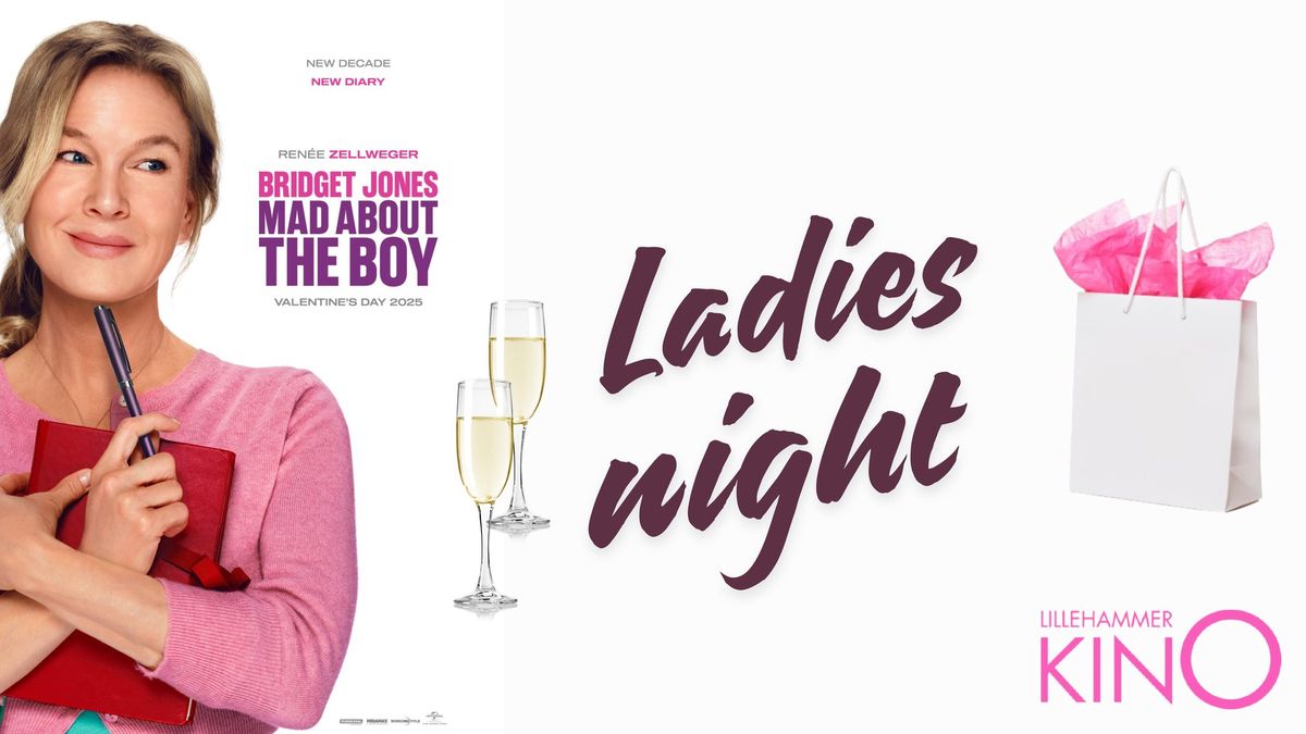 Galentines\/\/Ladies Night med gaveposer og barservering: BRIDGET JONES - MAD ABOUT THE BOY \ud83e\udd42