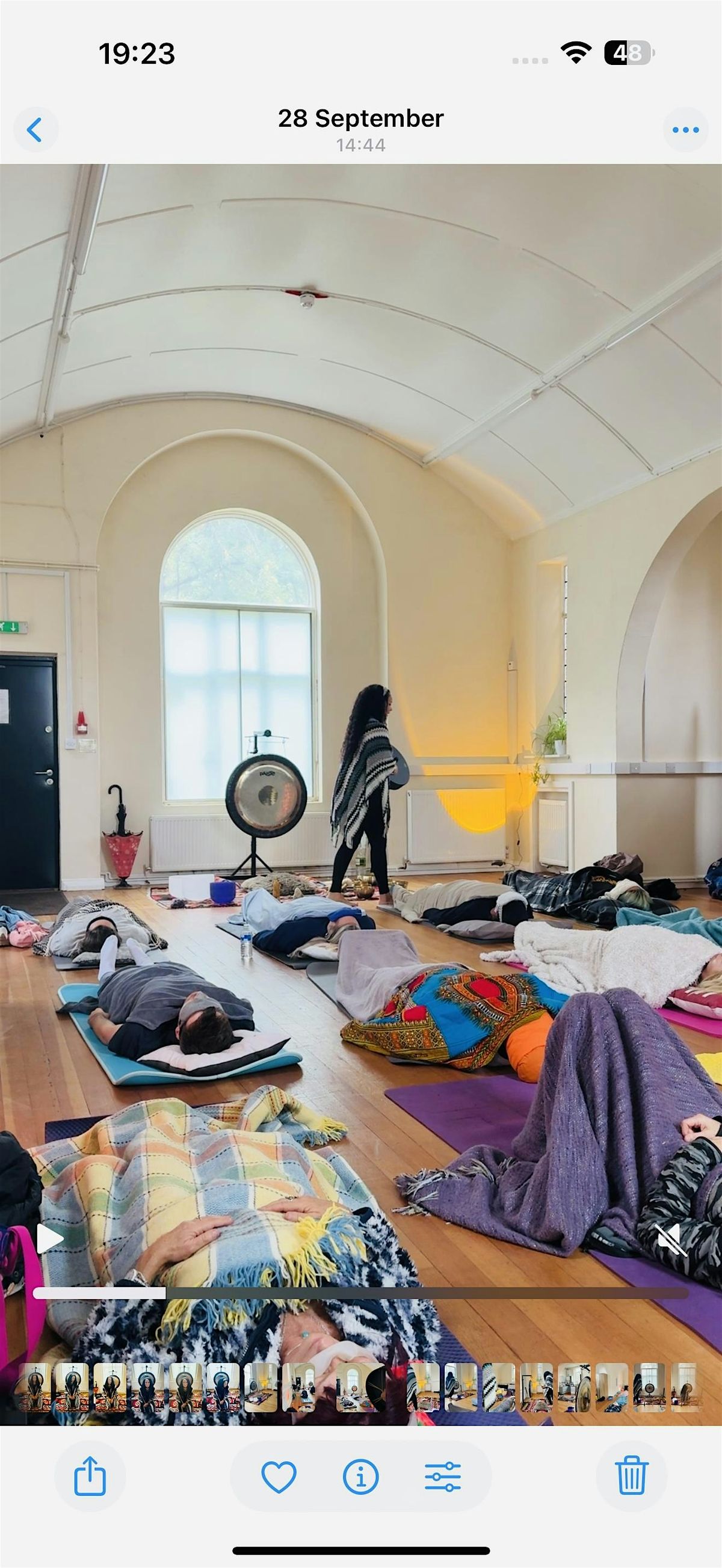 SOUND BATH RELAXATION @ THE GARDEN HALL , LODGE \/ CARSHALTON PONDS