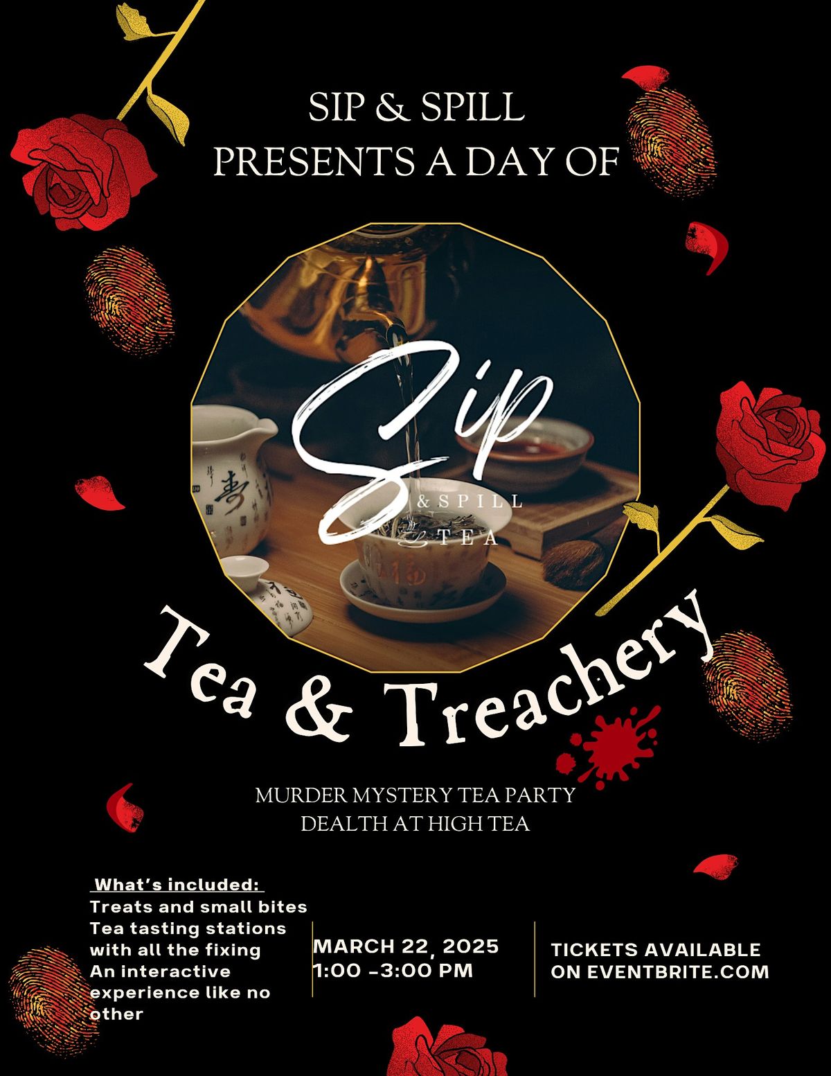 Tea & Treachery: M**der Mystery Tea Experience