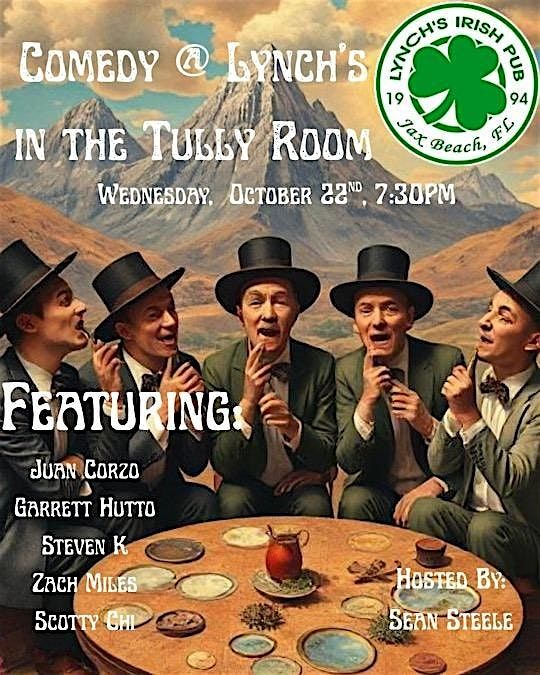 The Infamous Five Comedy Show @ Lynch\u2019s Irish Pub