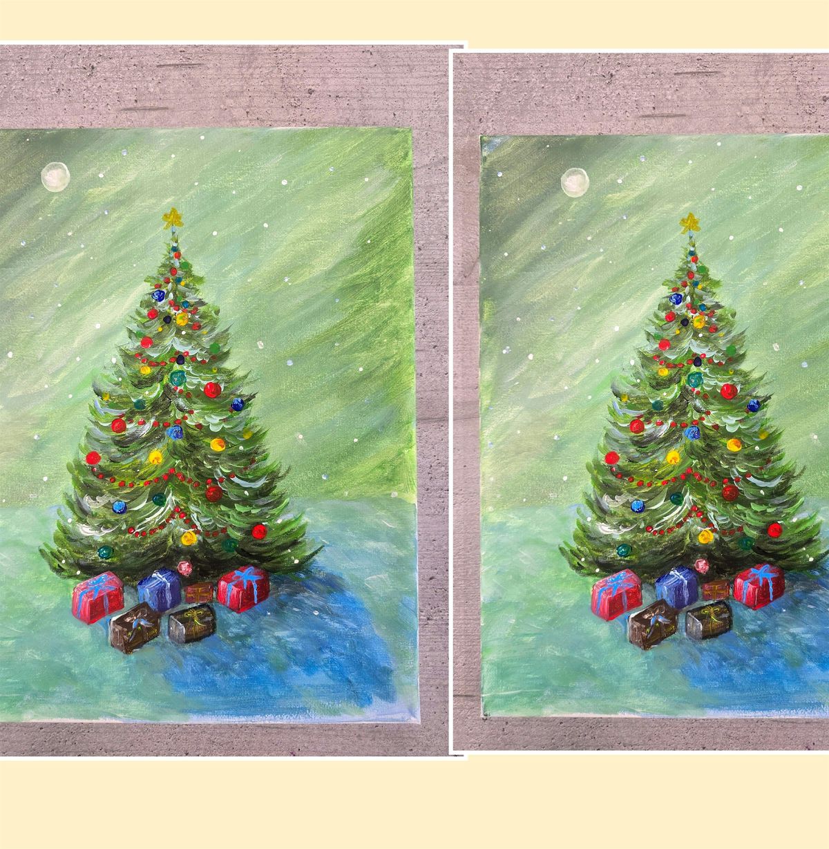 Christmas Special Sip and Paint Manchester