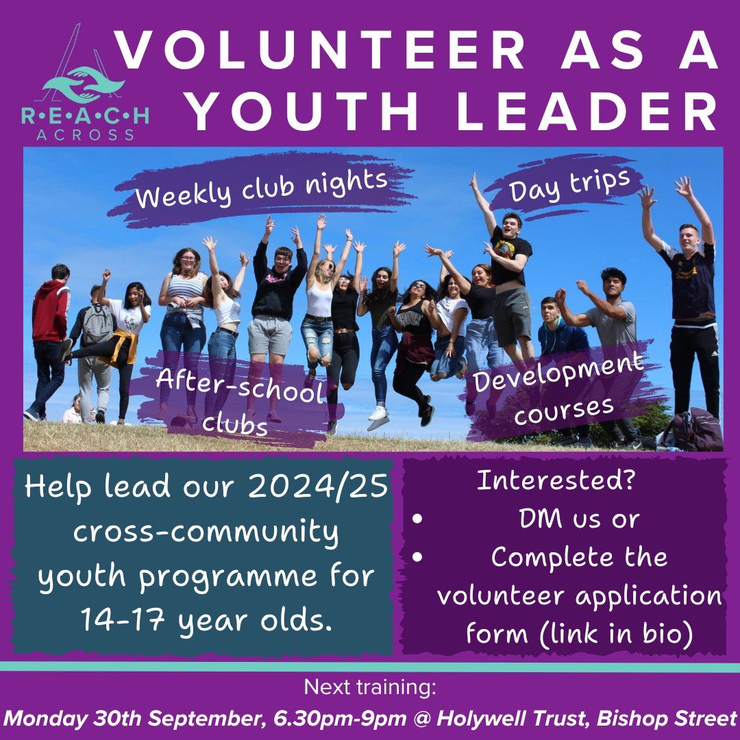 REACH Across - Volunteer Youth Leader Training