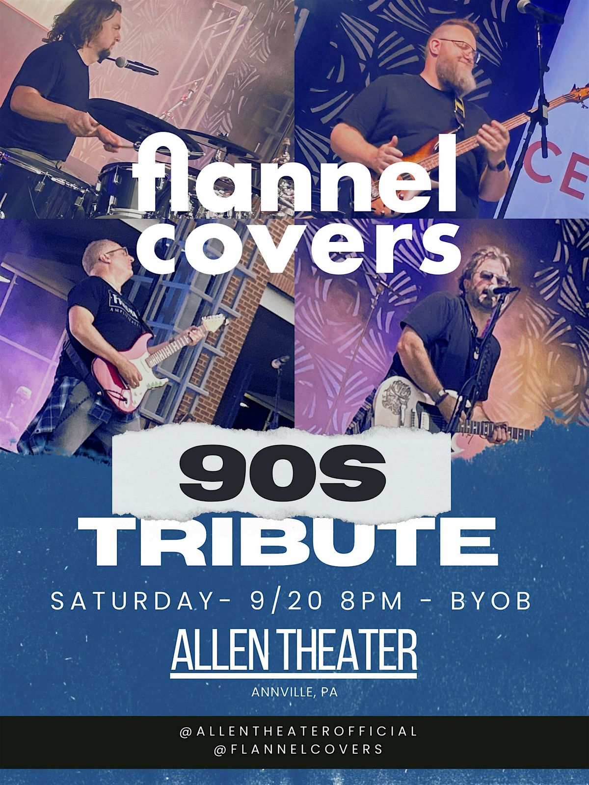 Flannel Covers - 90s Tribute Band