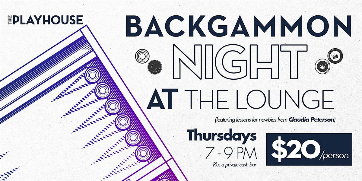 Backgammon Night @ the Marquis Lounge