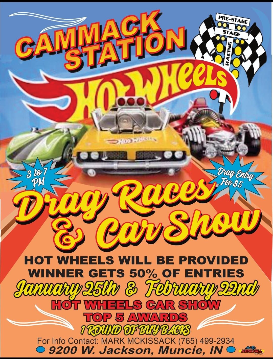 The Cammack Station Hot Wheels Drag Race and Hot Wheels Show