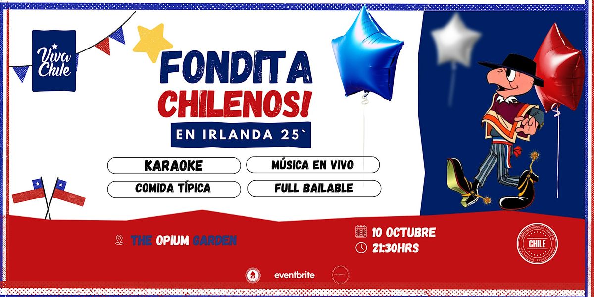 Fondita Chilenos en Irlanda 25\u2019