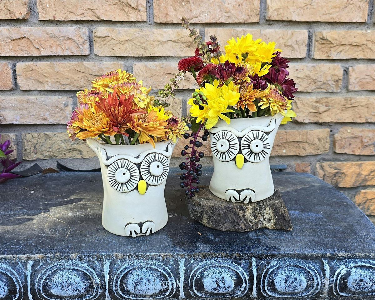 Create an Owl Vase