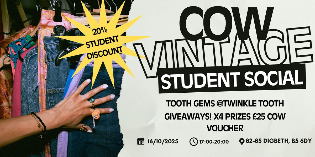 Cow Vintage student social