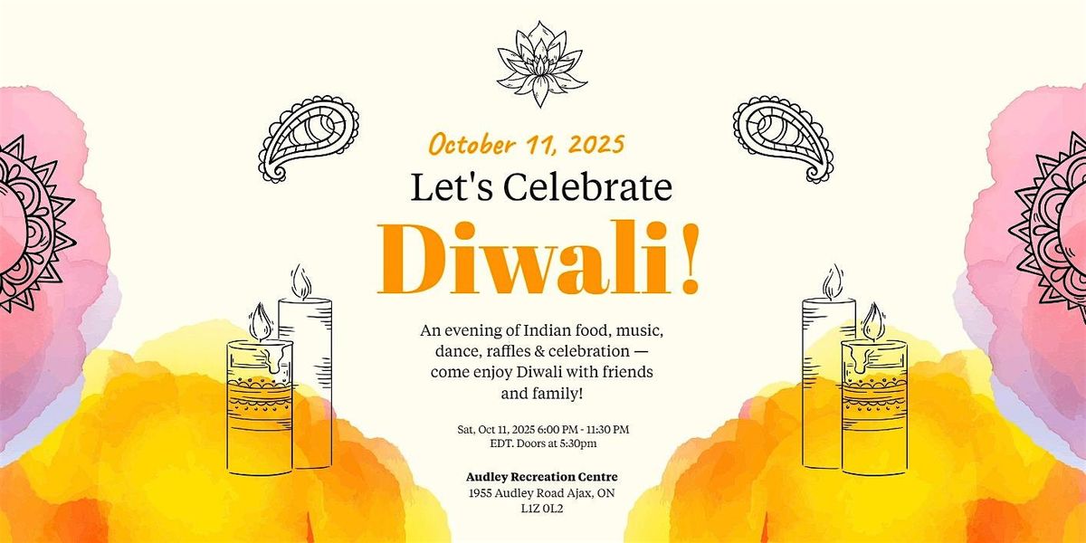 Diwali Bash 2025: Let's Celebrate Together!
