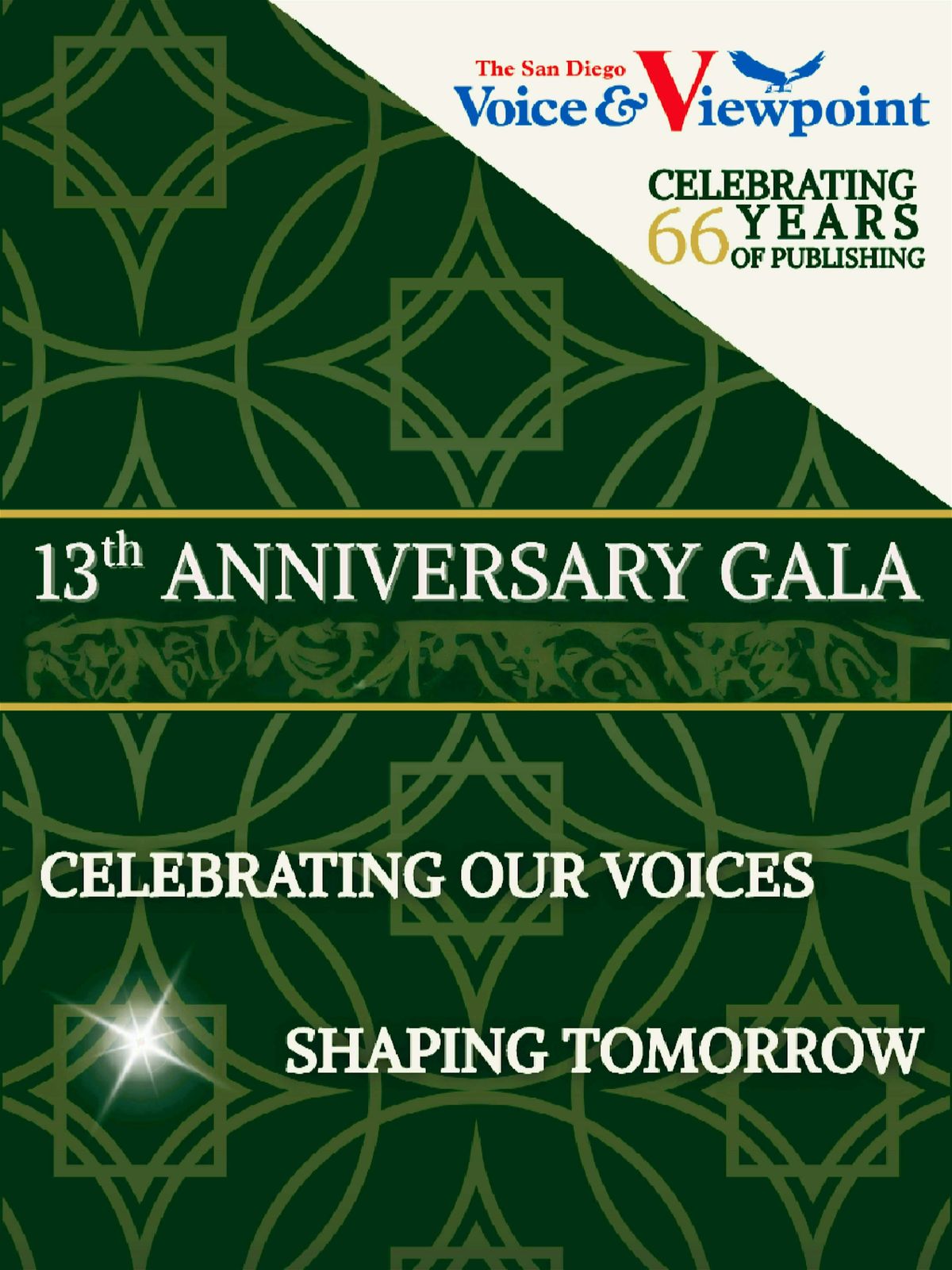Celebrating our Voices - Shaping Tomorrow