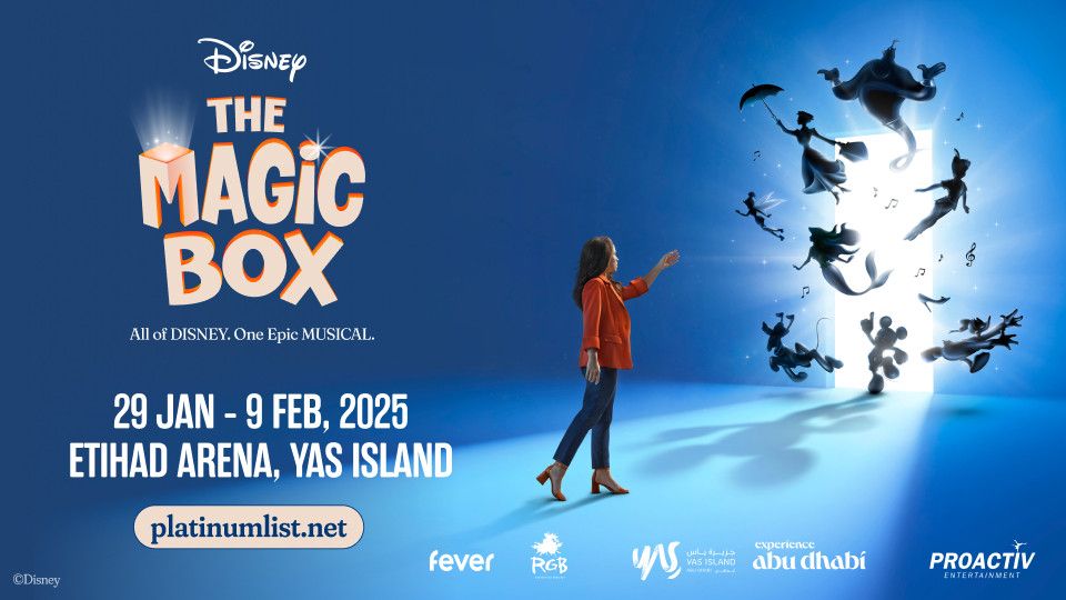 Disney The Magic Box at Etihad Arena in Abu Dhabi