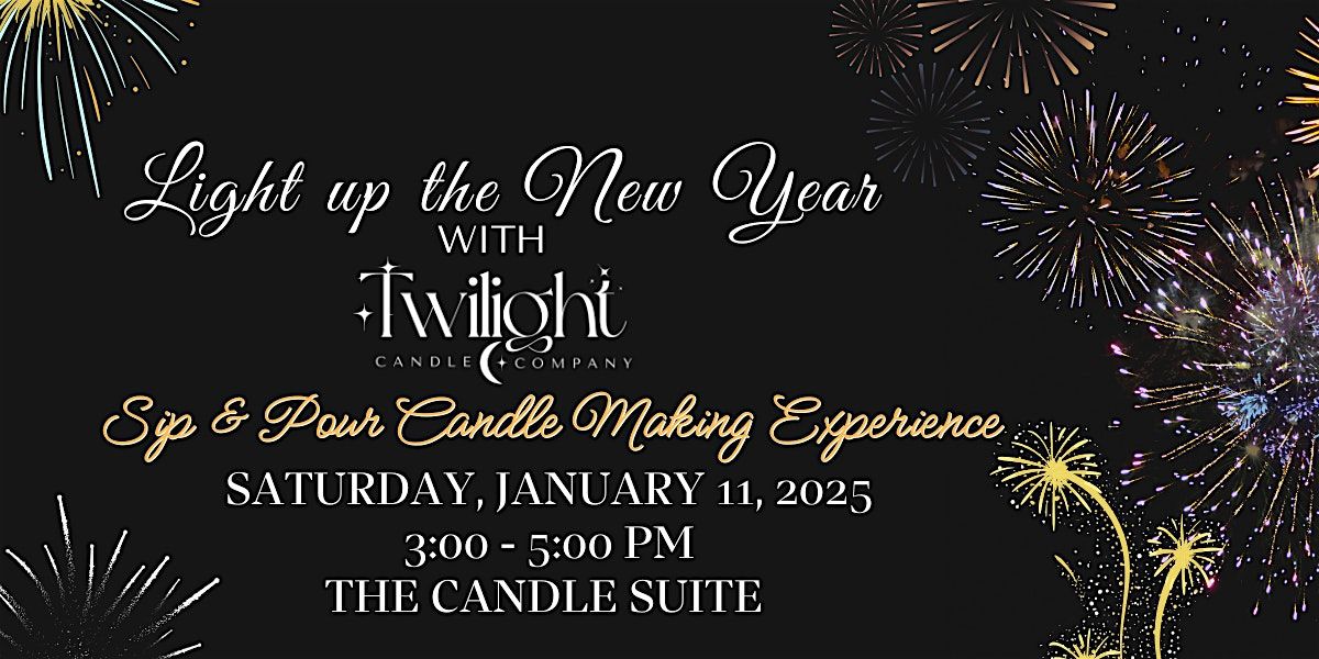 Light Up The New Year Sip & Pour Candle Making Workshop