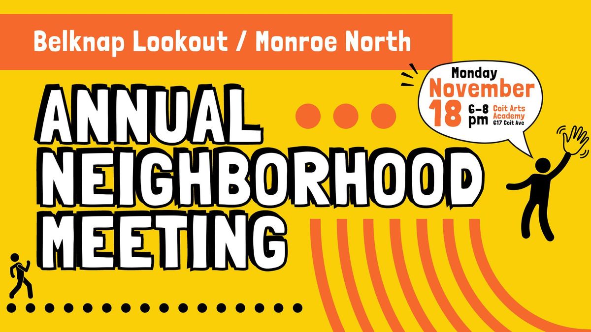 Annual Belknap Neighborhood Meeting