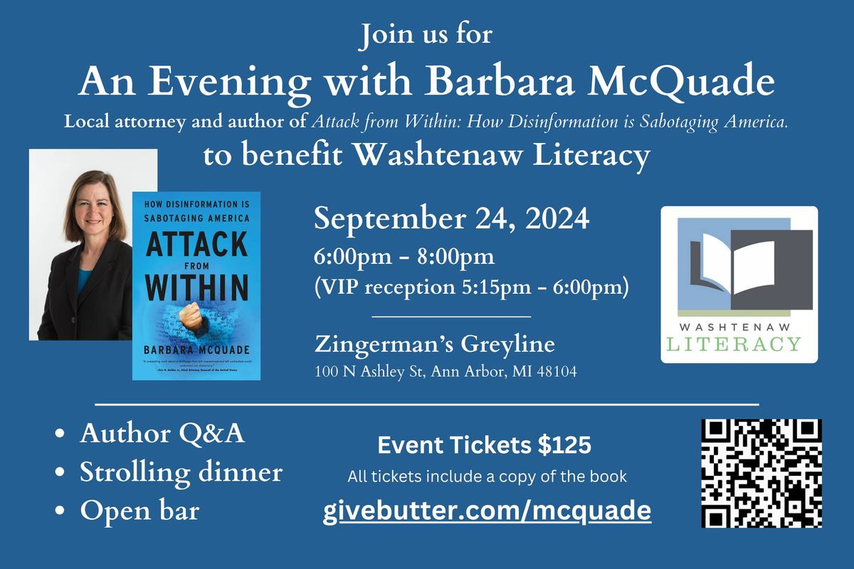 An Evening with Barbara McQuade