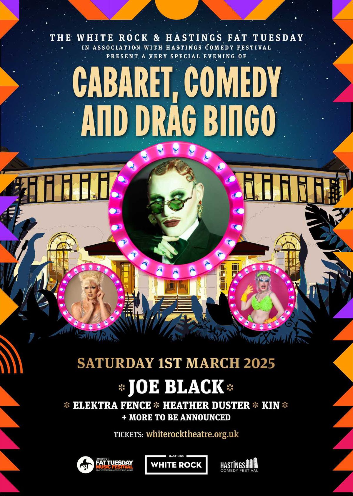 Cabaret, Comedy and Drag Bingo