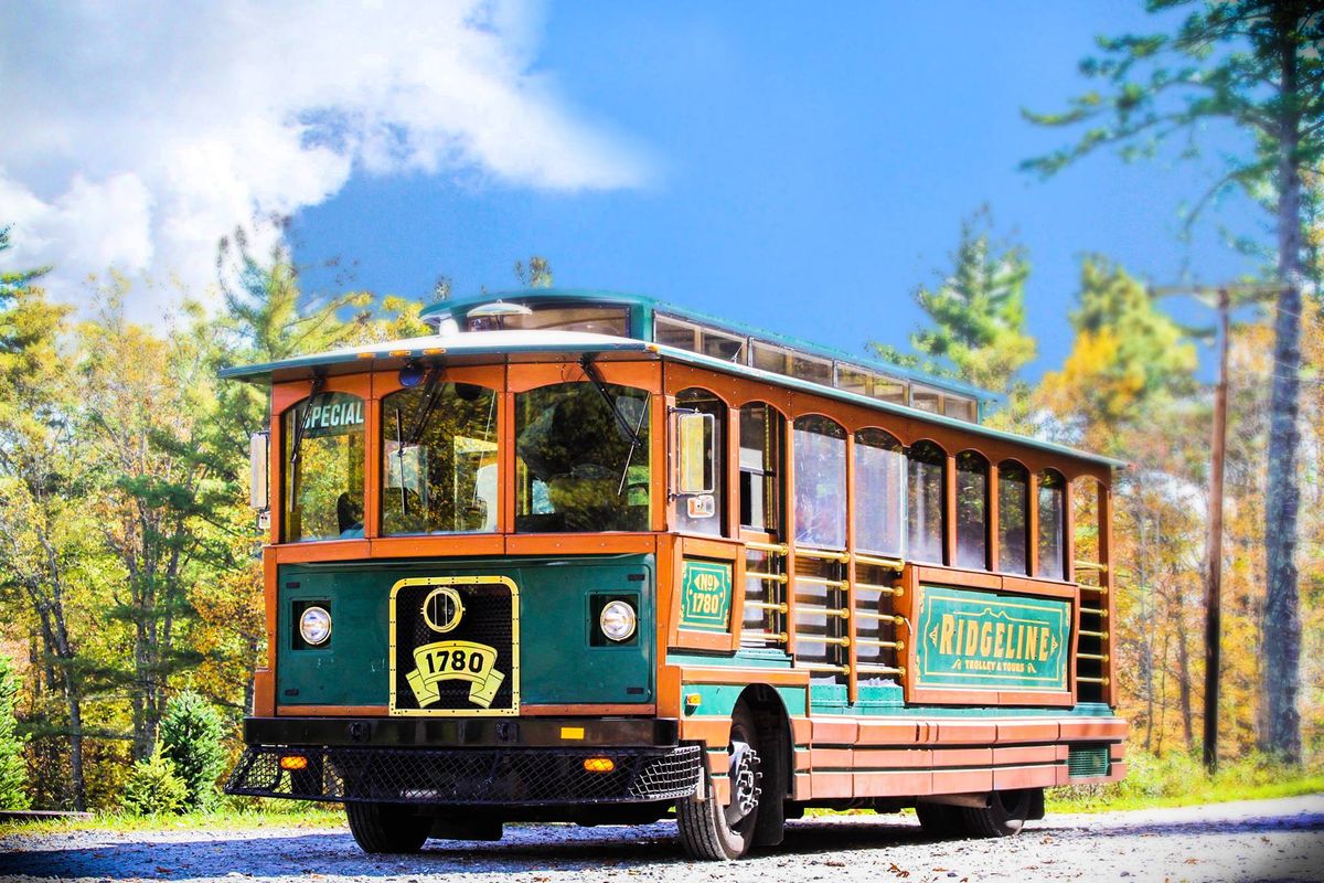 Fall Color Tours on the Ridgeline Trolley