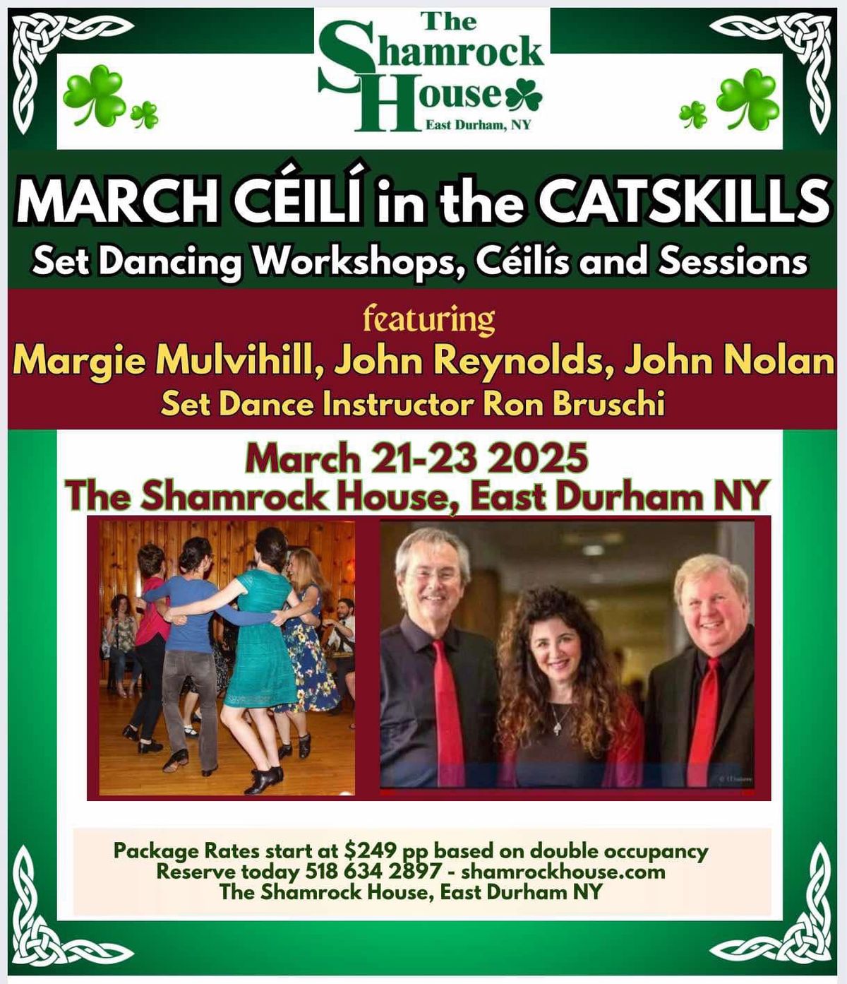 March C\u00e9il\u00ed Weekend in the Catskills