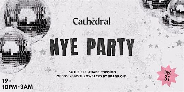 NYE Throwback Party at Bar Cathedral!
