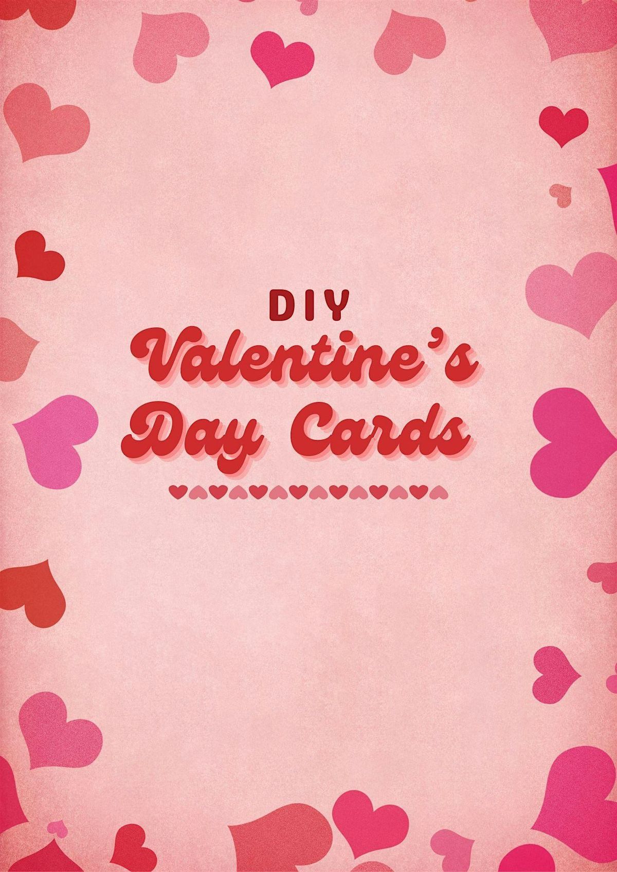 Drop In Valentine's Day Cards