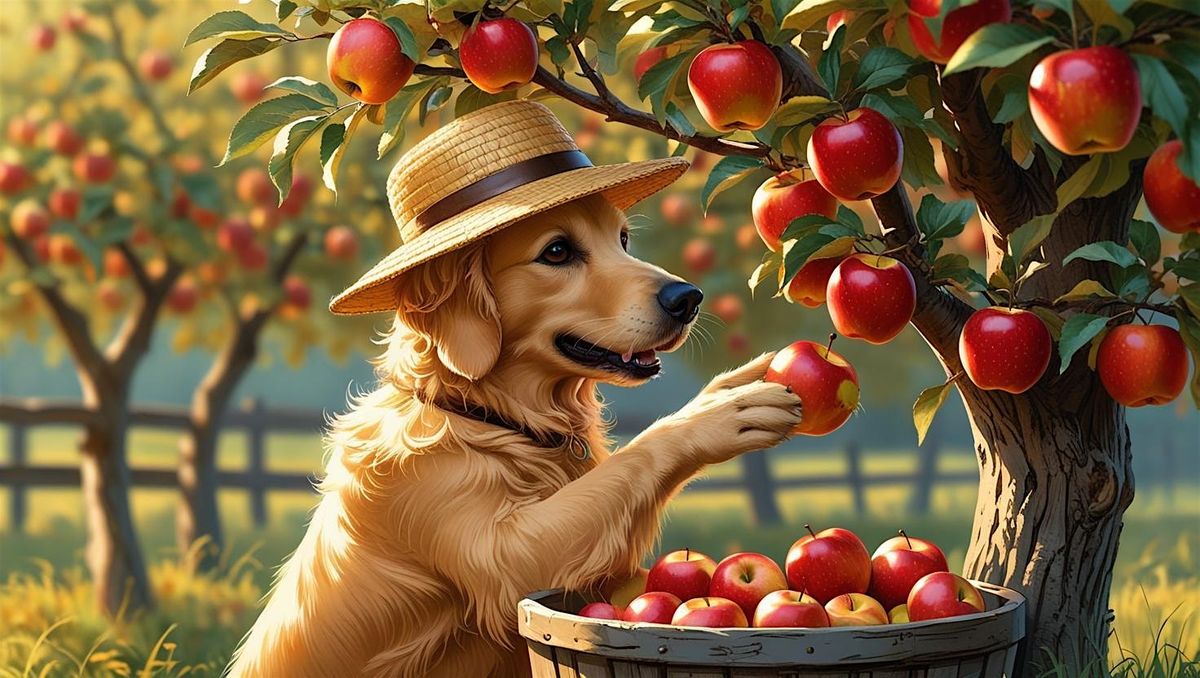 Dog Friendly Apple Picking with Whole Pet Veterinary Center