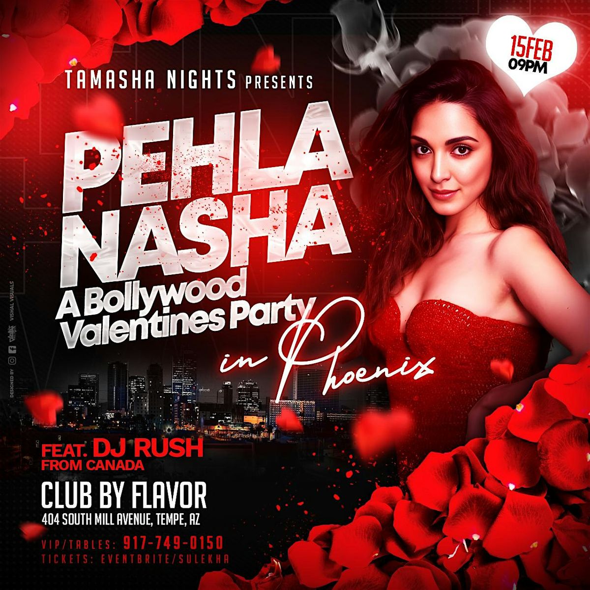 ARIZONA BOLLYWOOD VALENTINES PARTY FT. DJ BROWNY @CLUB BY FLAVOR