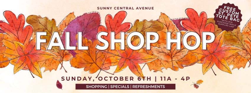 Fall Sunny Central Ave Shop Hop