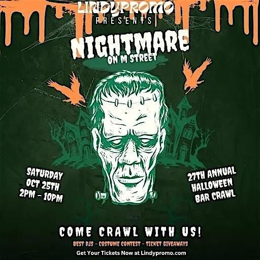 27th Annual Nightmare On M Street Halloween Bar Crawl